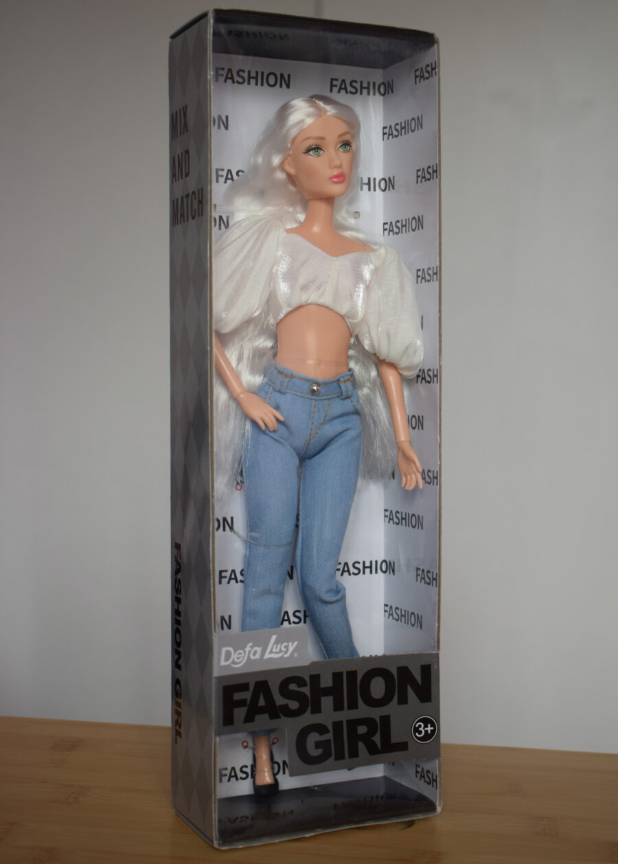 Defa Lucy Fashion Girl Platinum Blonde Doll