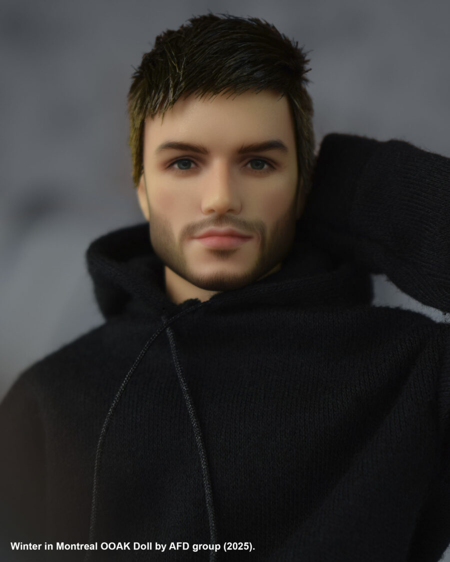 Winter in Montreal OOAK Ken Doll (2025)